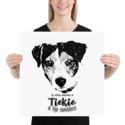 Interpretive art personalized poster - because your pet deserves it!