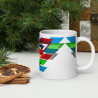 'Everyday Say' White glossy mug