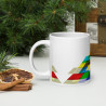 'Everyday Say' White glossy mug