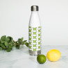 'Green Bird' Stainless steel water bottle