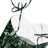 'Rainforest' Tie-strap midi dress