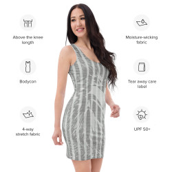 'Winter Forest' Bodycon dress