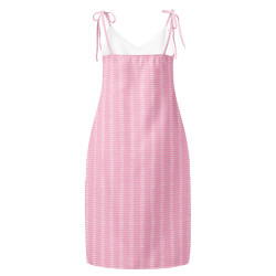 'Strawberries and Cream' Tie-strap midi dress