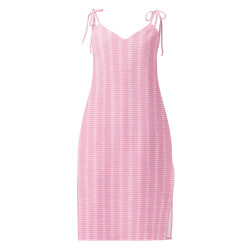 'Strawberries and Cream' Tie-strap midi dress