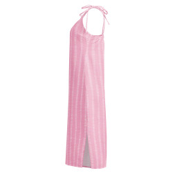 'Strawberries and Cream' Tie-strap midi dress