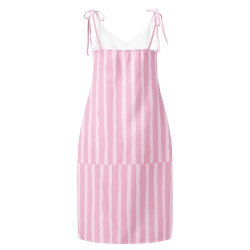 'Strawberry Field' Tie-strap midi dress