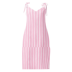 'Strawberry Field' Tie-strap midi dress