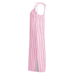 'Strawberry Field' Tie-strap midi dress