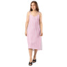 'Strawberry Field' Tie-strap midi dress