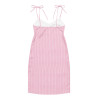'Strawberry' Tie-strap midi dress