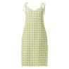 'Picnic' Tie-strap midi dress