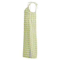 'Picnic' Tie-strap midi dress