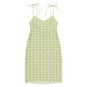 'Picnic' Tie-strap midi dress