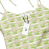 'Picnic' Tie-strap midi dress