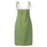 'Citrus' Tie-strap midi dress