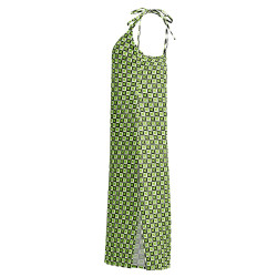 'Citrus' Tie-strap midi dress
