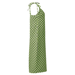 'Citrus' Tie-strap midi dress