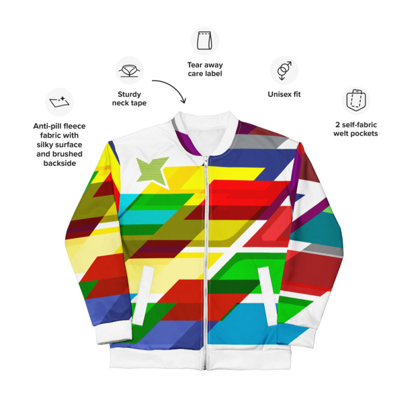 'Saturdays' Unisex Bomber Jacket