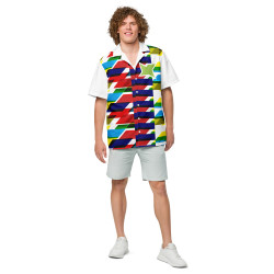 'Saturdays' Unisex button shirt
