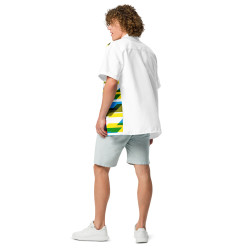 'Saturdays' Unisex button shirt