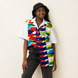 'Saturdays' Unisex button shirt