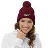 @SAY Pom pom beanie Black