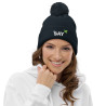 @SAY Pom pom beanie Black