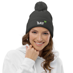@SAY Pom pom beanie Black