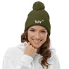 @SAY Pom pom beanie Black