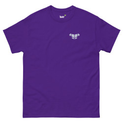 'Breastplate' Unisex classic tee purple