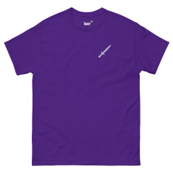 'Sword' Unisex classic tee purple