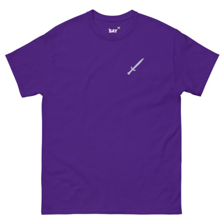 'Sword' Unisex classic tee purple