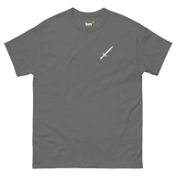 'Sword' Unisex classic tee charcoal