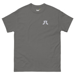 'Shoes' Unisex classic tee charcoal