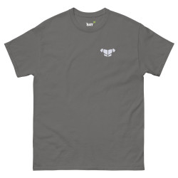 'Breastplate' Unisex classic tee charcoal