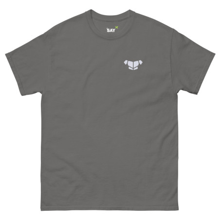 'Breastplate' Unisex classic tee charcoal