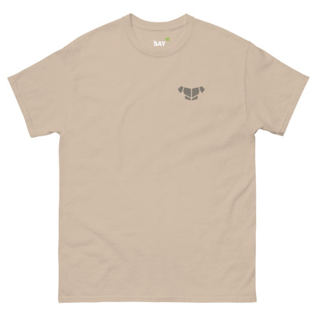 'Breastplate' Unisex classic tee sand