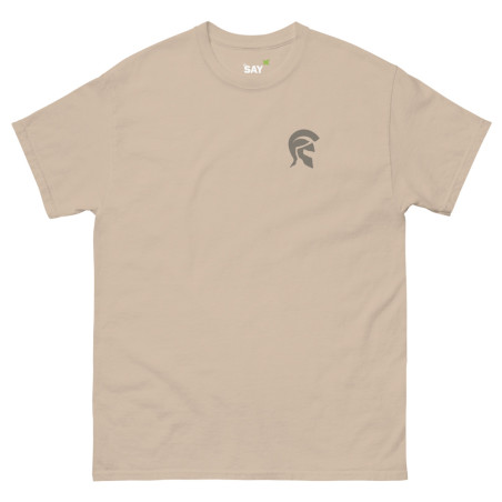 'Helmet' Unisex classic tee sand