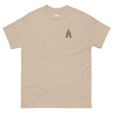 'Prayer' Unisex classic tee sand