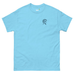 'Helmet' Unisex classic tee sky