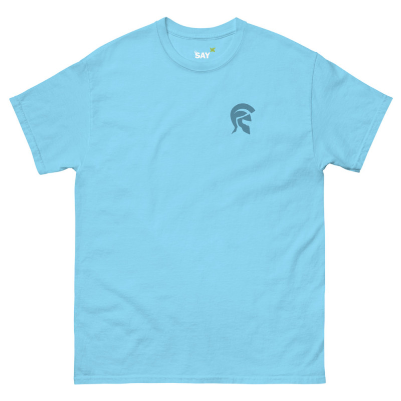 'Helmet' Unisex classic tee sky