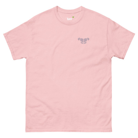 'Breastplate' Unisex classic tee light pink